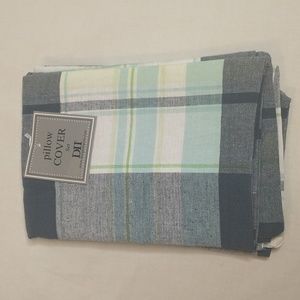 🏠 🍒 DII Plaid Pillow Cover Set